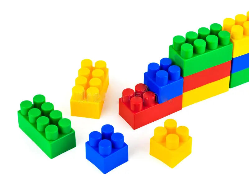 72 Pcs Colorful Building Blocks for Kids