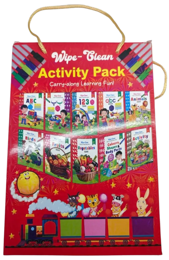 Write & Wipe Children - 10 Pcs Book Set