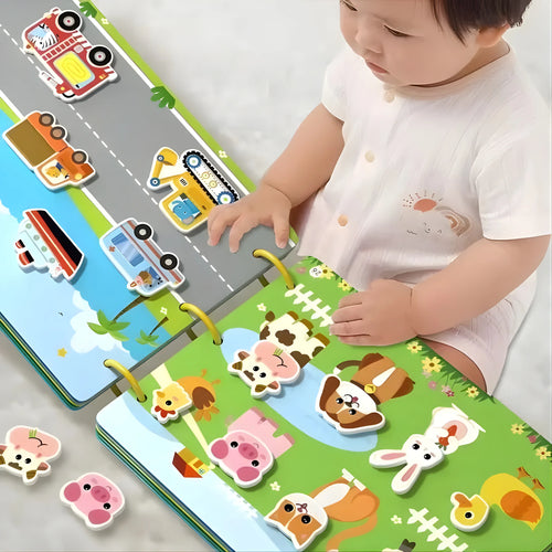 Quiet Busy Book For Preschool Kids