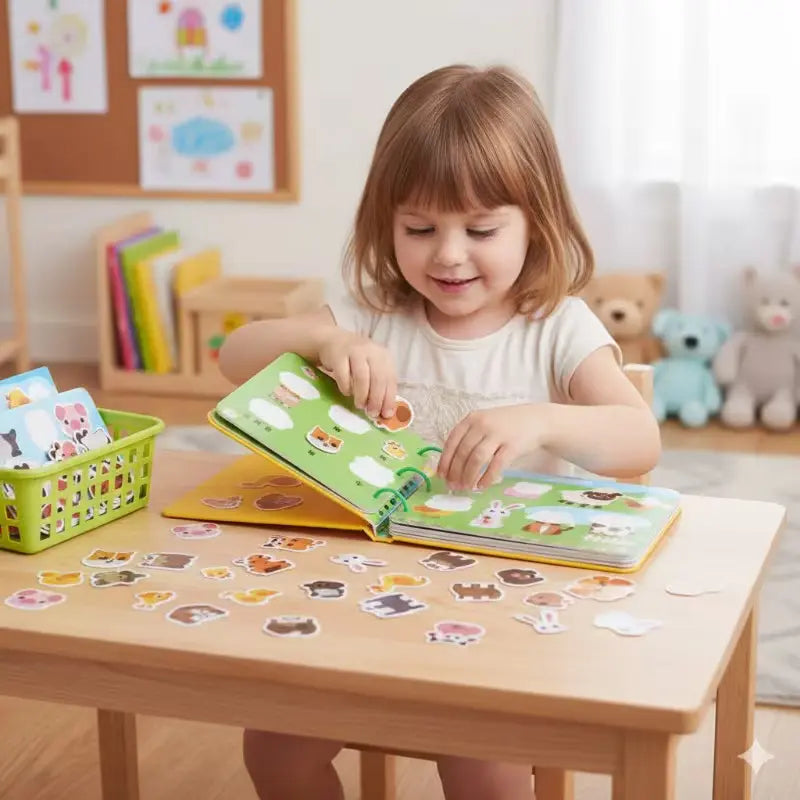 Quiet Busy Book For Preschool Kids